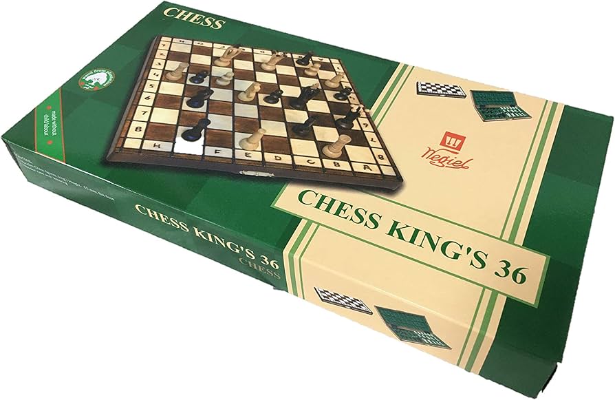 Amazon | Wegiel 木製 チェスセット Chess Board Set KING'S 36